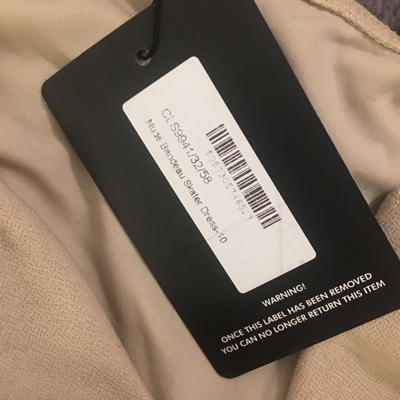❗️FREE w/any purchase❗️NWT nude dress - Picture 5 of 6